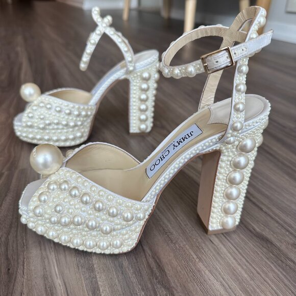 Jimmy Choo Sacaria Platform 120 in Size 34 - Picture 6 of 16